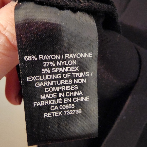 Bodycon black & grey dress - Picture 4 of 5